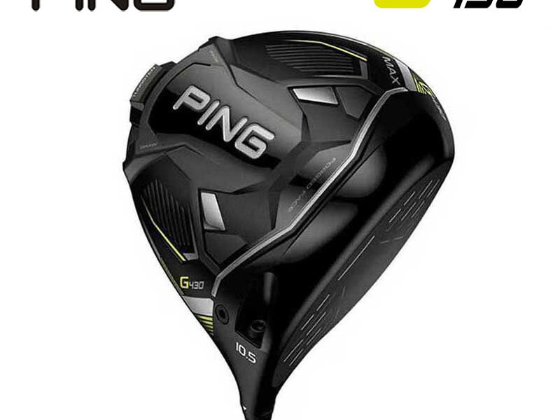 PING G430男士钛合金锻造杆面碳素发球木杆