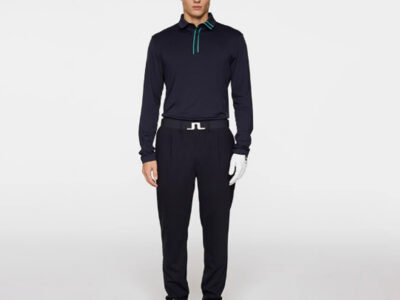 JLINDEBERG男士25新款弹力舒适翻领长袖POLO衫52513Y001PAF/K75