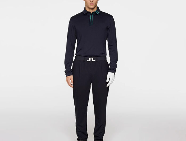 JLINDEBERG男士25新款弹力舒适翻领长袖POLO衫52513Y001PAF/K75